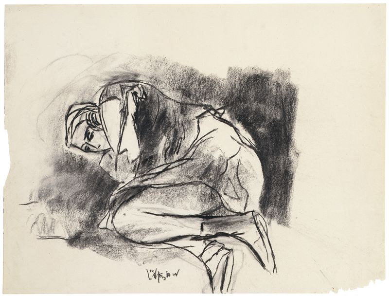 Artwork: Woman, c. 1949–51 (RLCR 172)