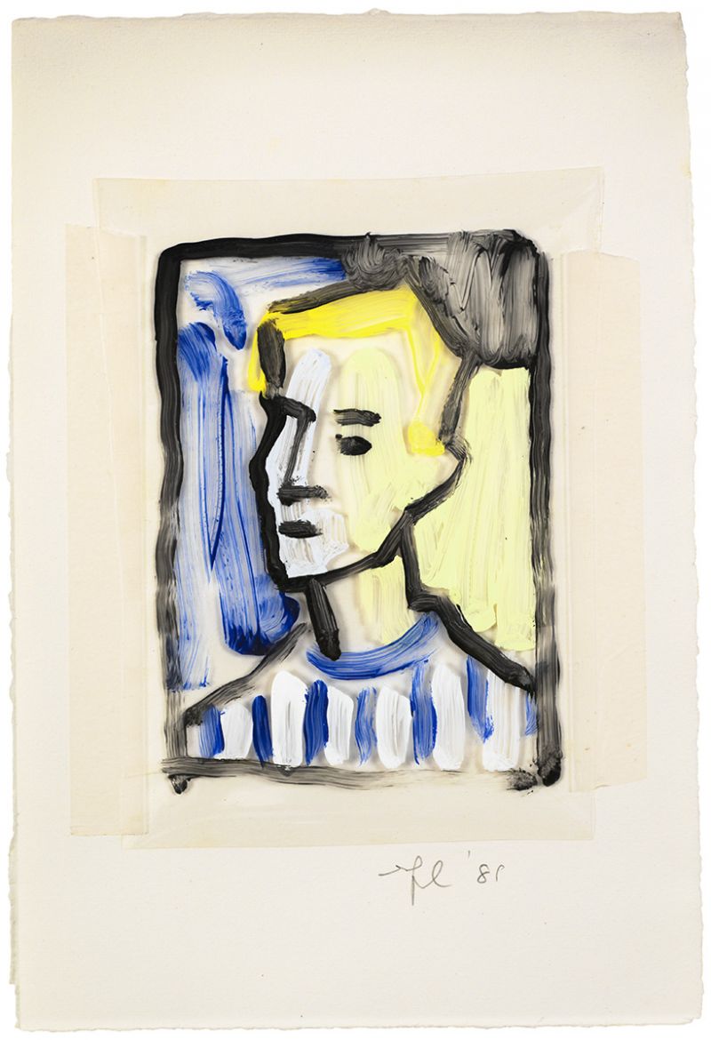 Artwork: Portrait II (Study), 1981 (RLCR 3039)