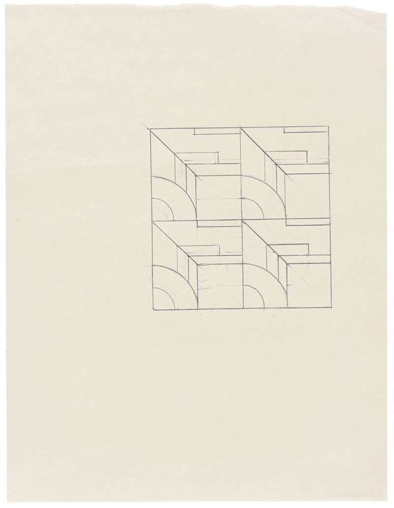 Artwork: Modular Painting (Study), c. 1969 (RLCR 1711)