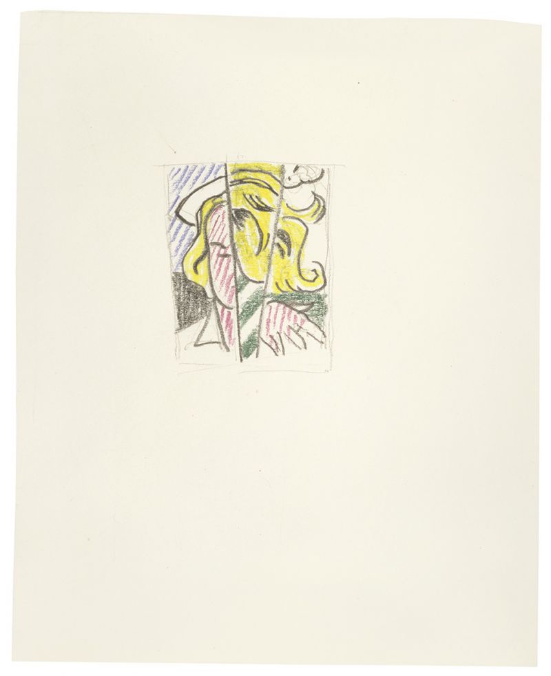 Artwork: Nurse (Study), c. 1976 (RLCR 2639)