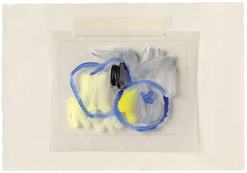 Artwork: Two Apples (Study), 1980 (RLCR 2973) Photo: Ulrich Ghezzi, Courtesy Galerie Thaddaeus Ropac, London • Paris • Salzburg