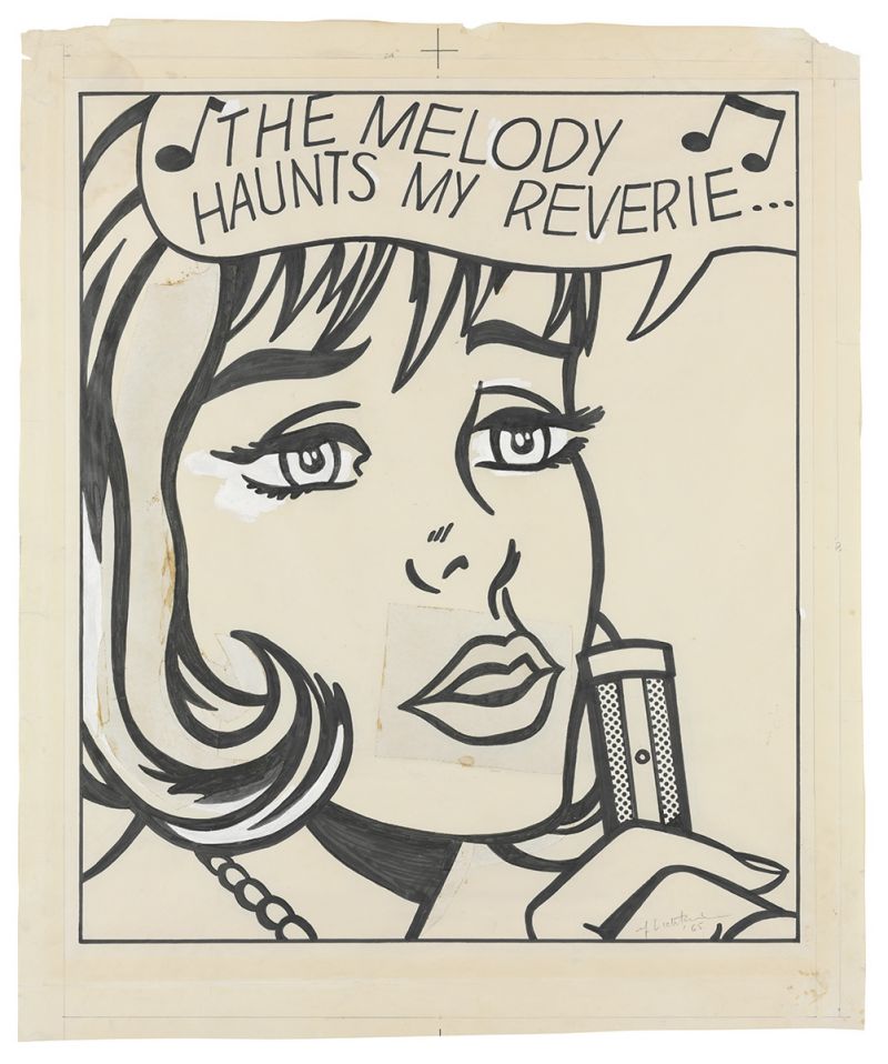 Artwork: Reverie (Color Separation), 1965 (RLCR 1131) Photo: Courtesy Christie's