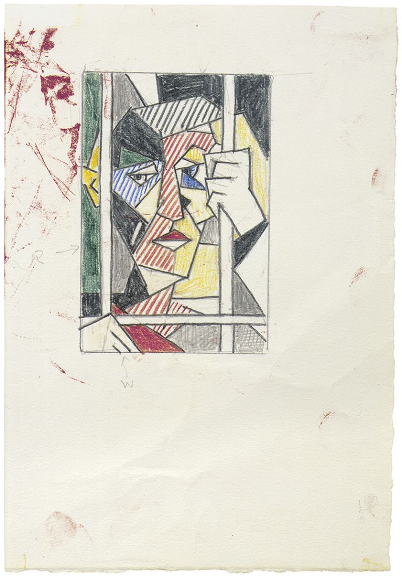 Artwork: The Prisoner (Study), 1980 (RLCR 2966)