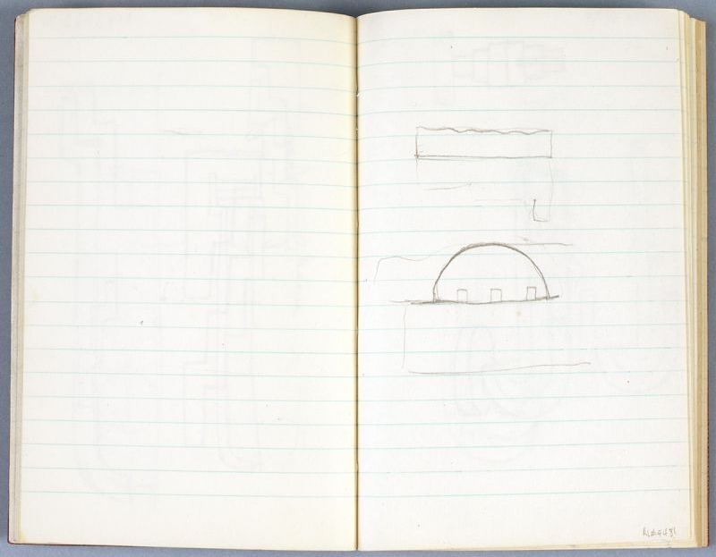 Artwork: Modern Sculpture (Studies), c. 1968 (RLCR 1014.12V)