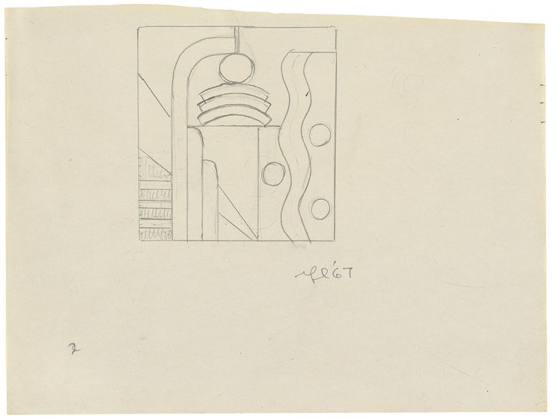 Artwork: Modern Painting (Study), 1967 (RLCR 1343)