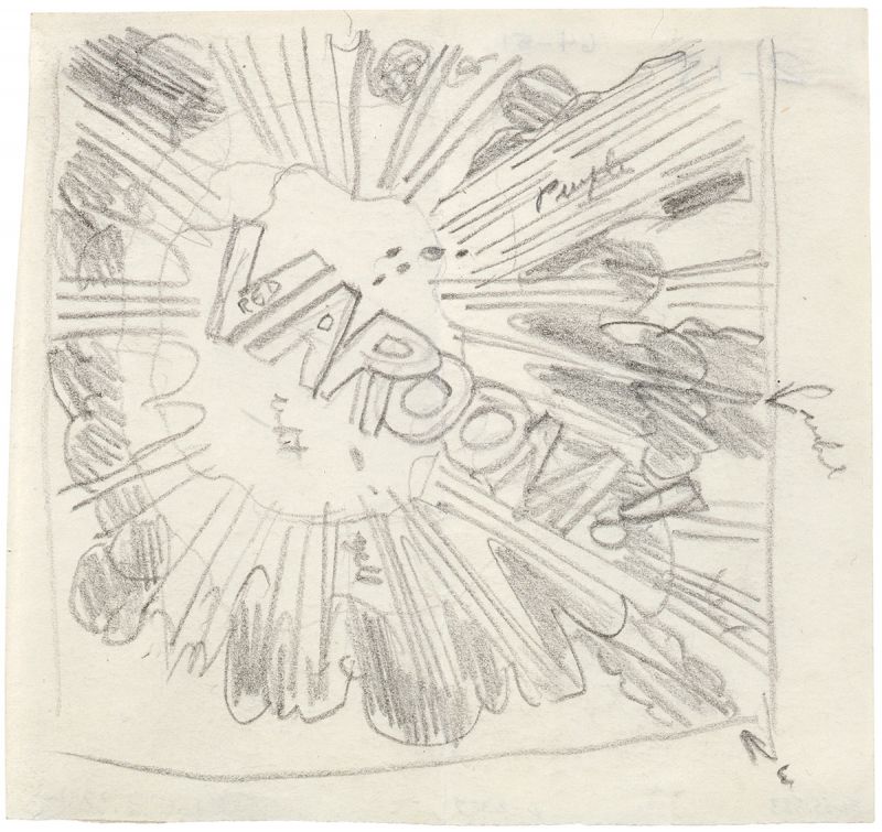 Artwork: Varoom! (Study), c. 1963 (RLCR 805)