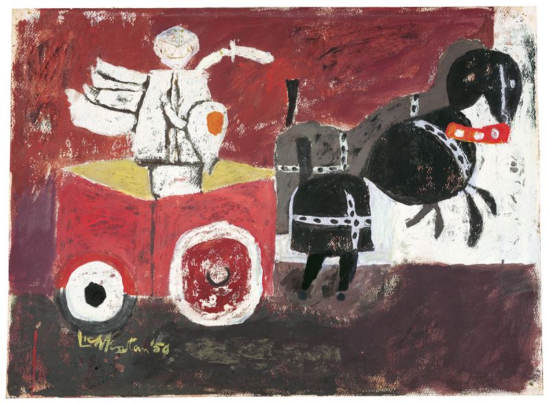 Artwork: The Charioteer, 1950 (RLCR 229)