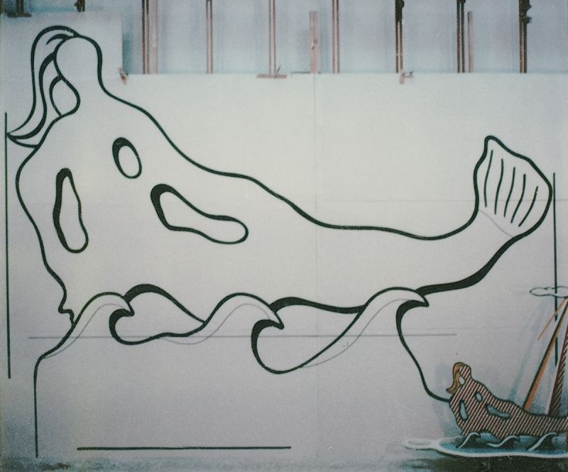 Artwork: Mermaid (Study), 1978 (RLCR 2740.1) Photo: Courtesy RLF Archives Detail of archival image
