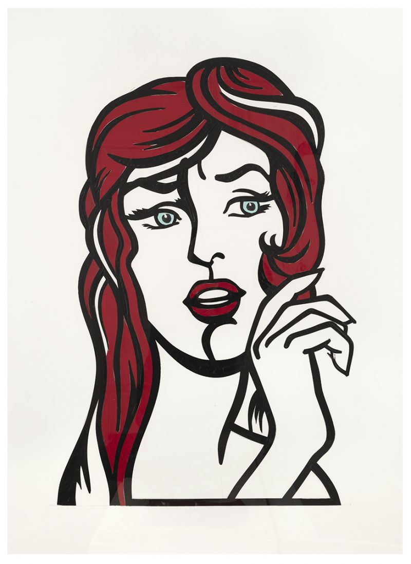 Artwork: Red Head (Study), 1993 (RLCR 4228)