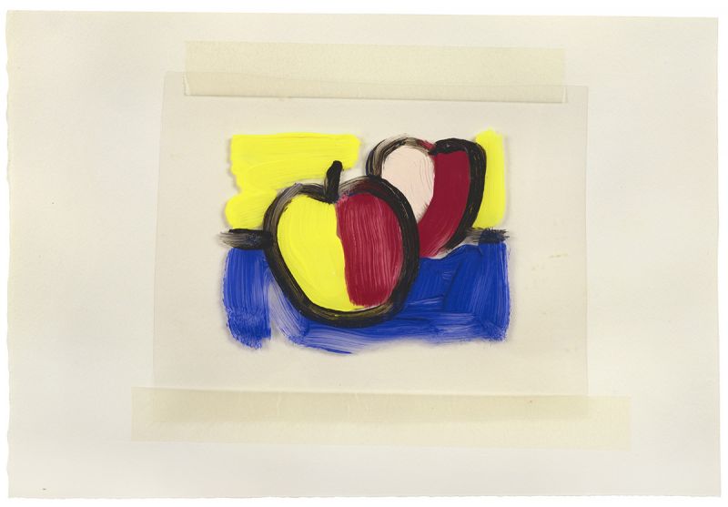 Artwork: Two Apples (Study), 1981 (RLCR 3063)