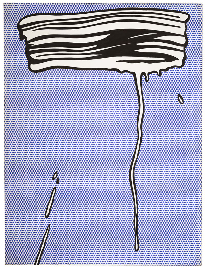 Artwork: White Brushstroke II, 1965 (RLCR 1191)