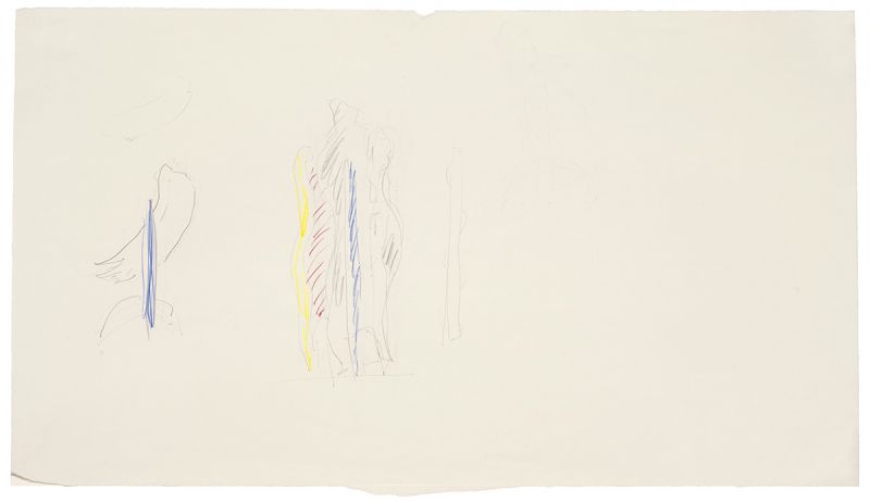 Artwork: Tokyo Brushstroke I and II (Studies), c. 1993 (RLCR 4244)
