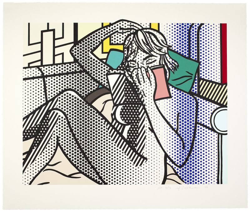 Artwork: Nude Reading, 1994 (RLCR 4285)