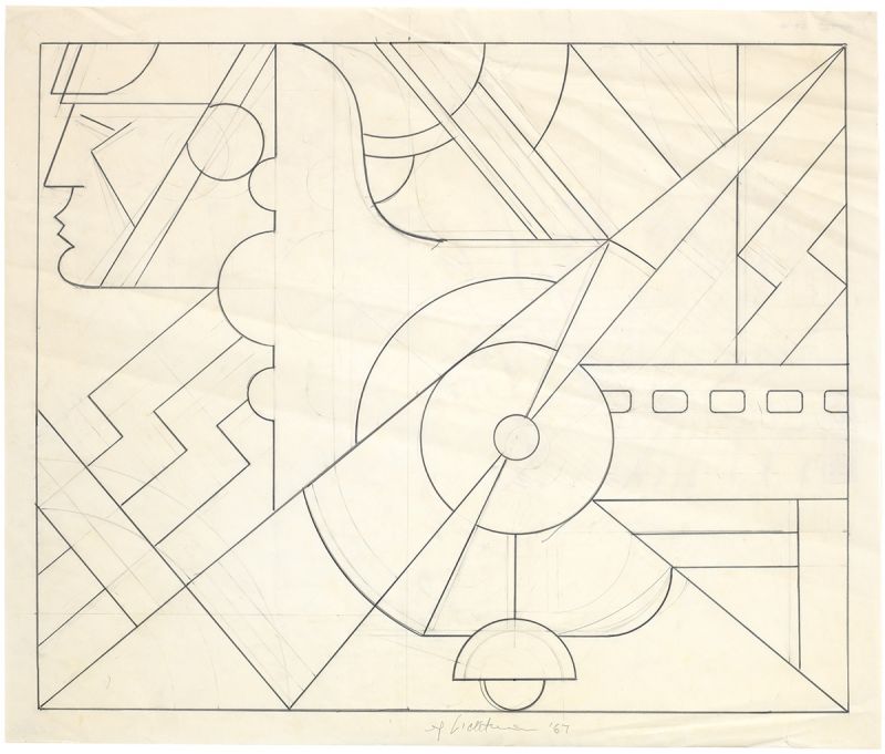 Artwork: Aviation (Study), 1967 (RLCR 1298)
