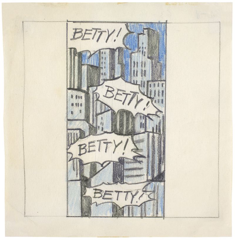Artwork: Betty! Betty! (Study), 1963 (RLCR 752)