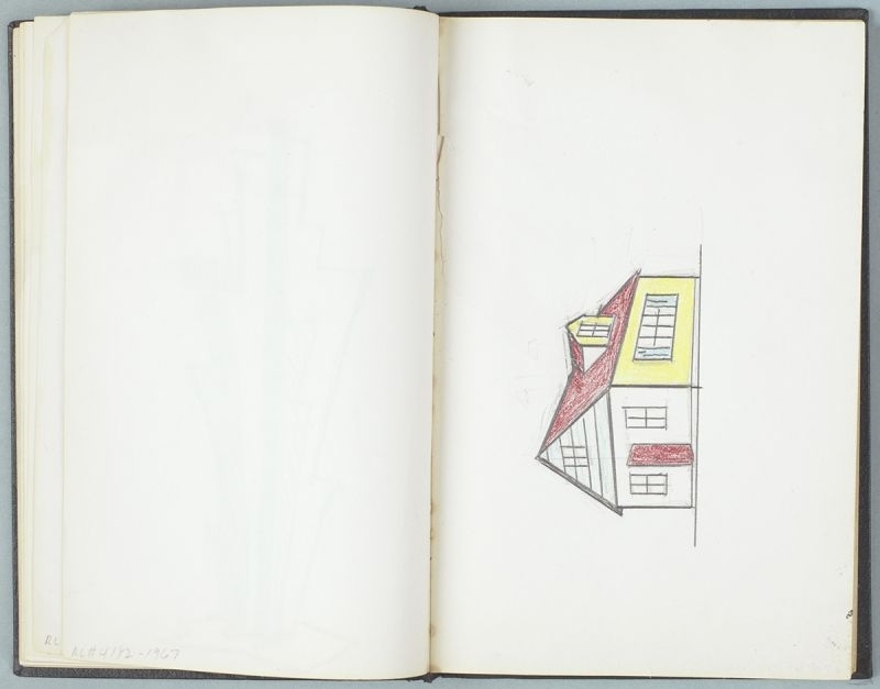 Artwork: House III (Study), c. 1997 (RLCR 1512.41)