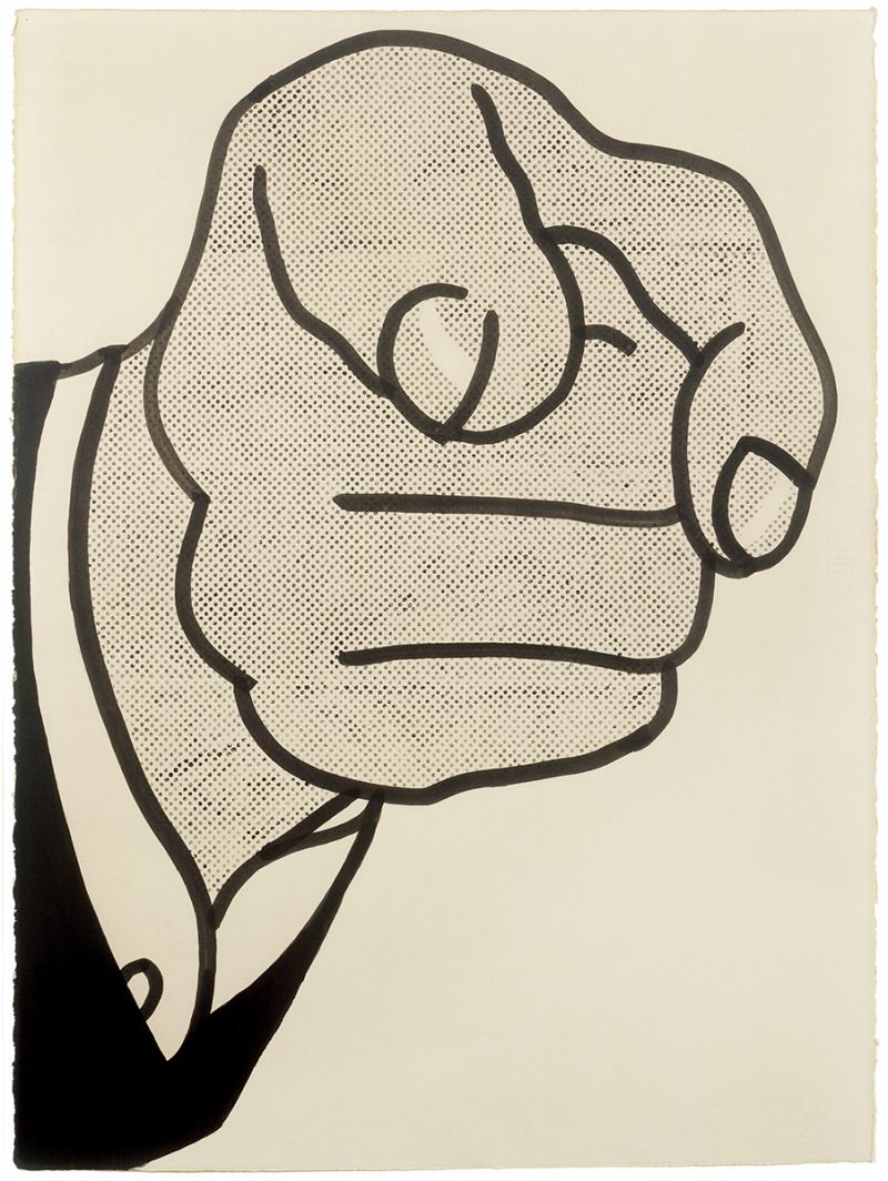 Artwork: Finger Pointing, 1961 (RLCR 630)