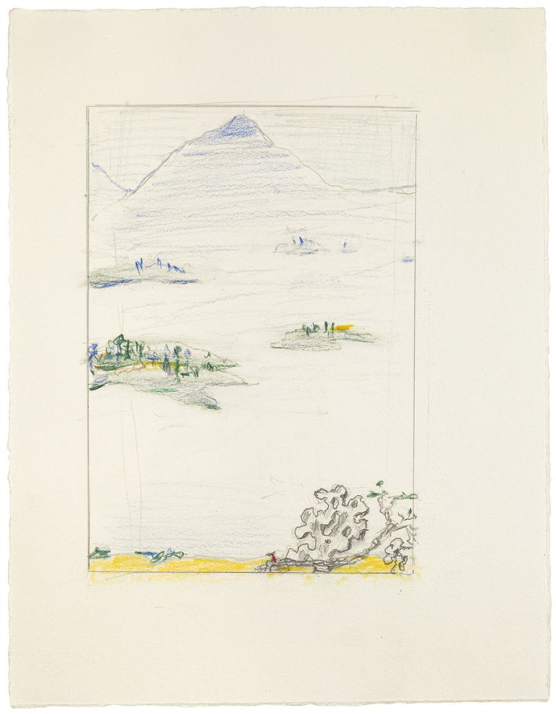 Artwork: Chinese Style Landscape (Study), 1996 (RLCR 4495)