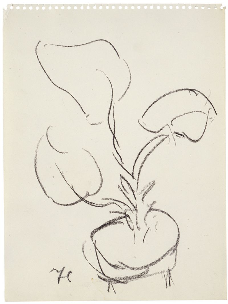 Artwork: Plant in Pot, 1949 (RLCR 154)