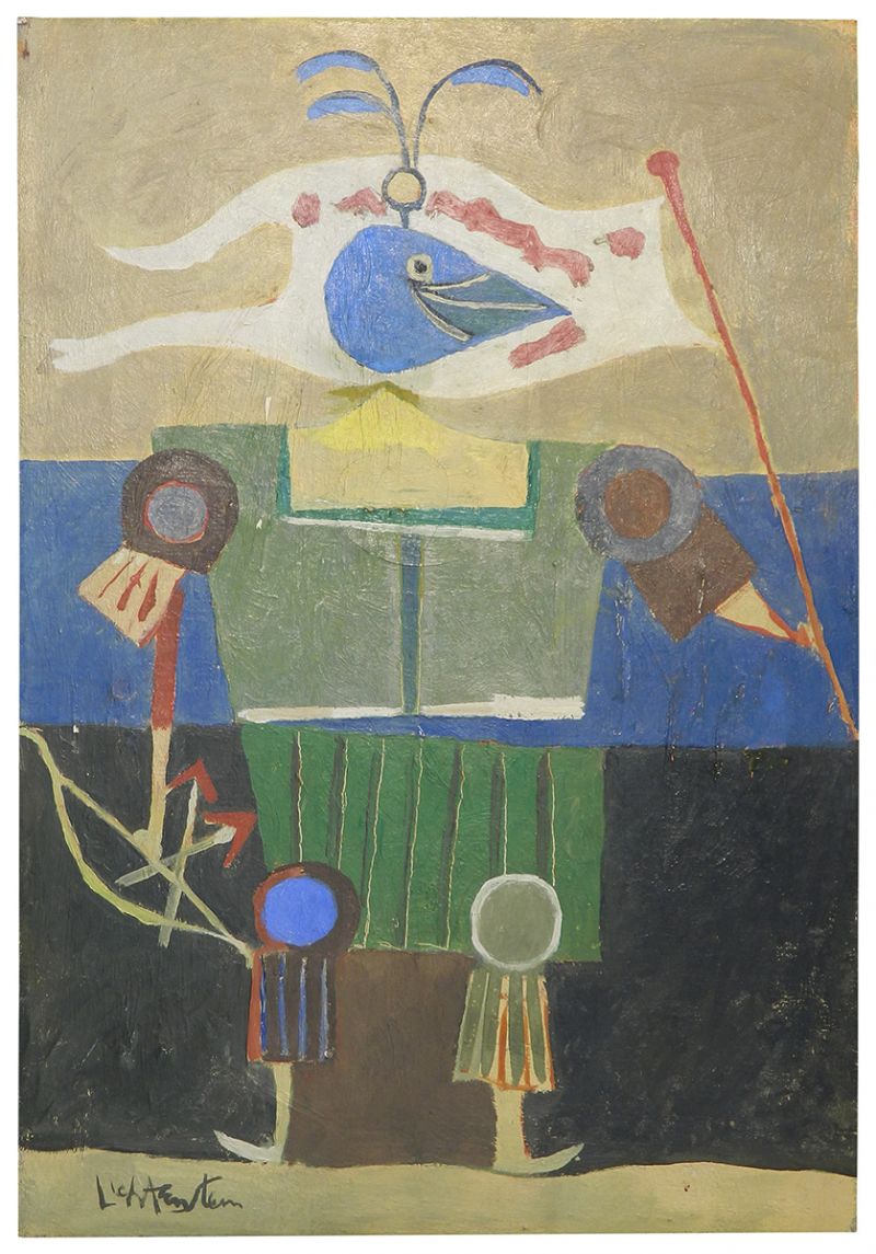 Artwork: The Knight, c. 1950 (RLCR 233)