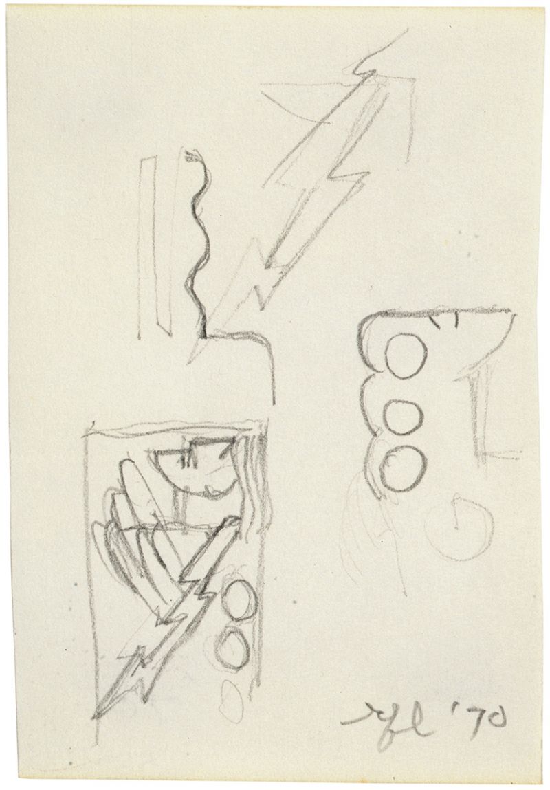 Artwork: Aviation (Studies), c. 1969 (RLCR 1638)