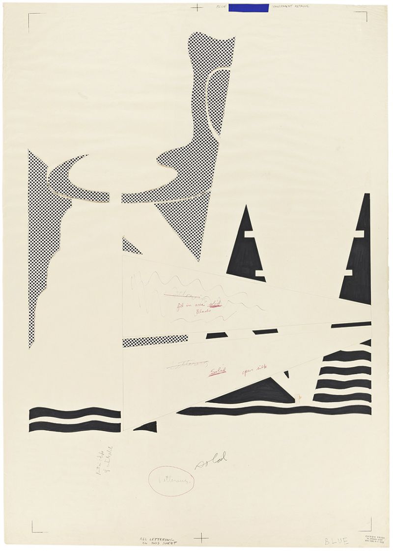 Artwork: Lincoln Center Deluxe Poster (Color Separation), c. 1966 (RLCR 1252.4)