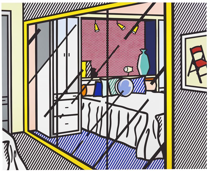 Artwork: Interior with Mirrored Closet, 1991 (RLCR 4035)
