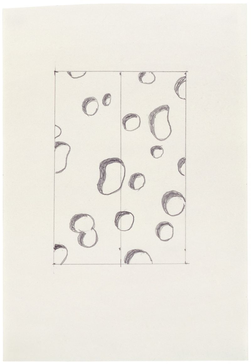 Artwork: Swiss Cheese (Double Doors) (Study), c. 1993 (RLCR 4236.1)