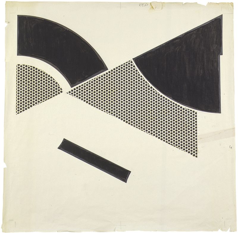 Artwork: Wallpaper (Color Separation), 1968 (RLCR 1620.2)