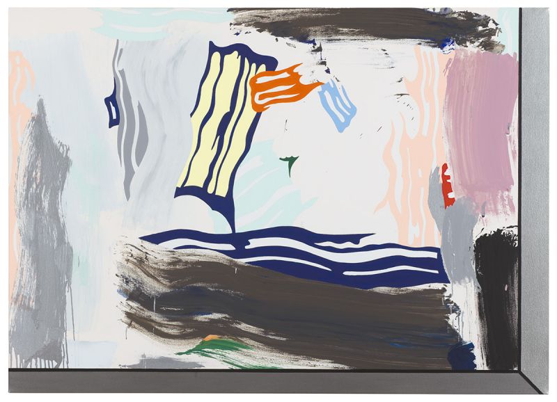 Artwork: Painting with Scattered Brushstrokes, 1984 (RLCR 3323)