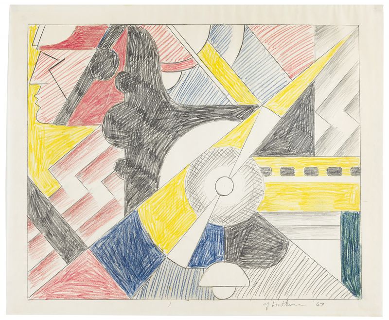 Artwork: Aviation (Study), 1967 (RLCR 1299) Photo: Arkansas Museum of Fine Arts