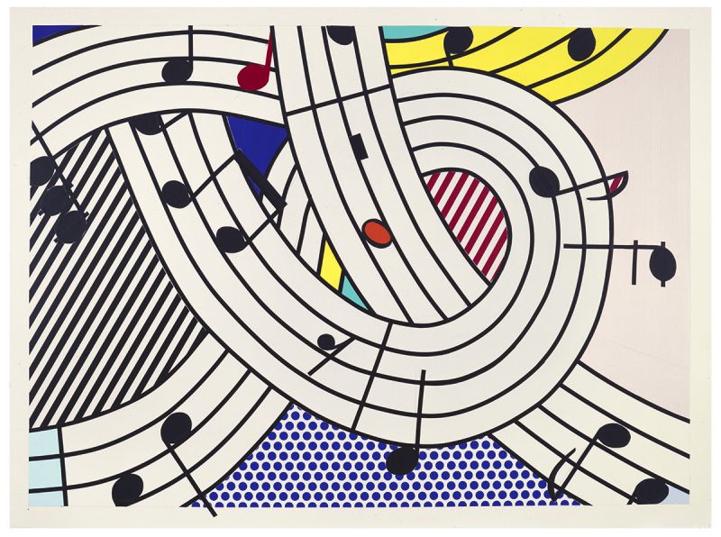 Artwork: Composition II (Study), 1995 (RLCR 4366)