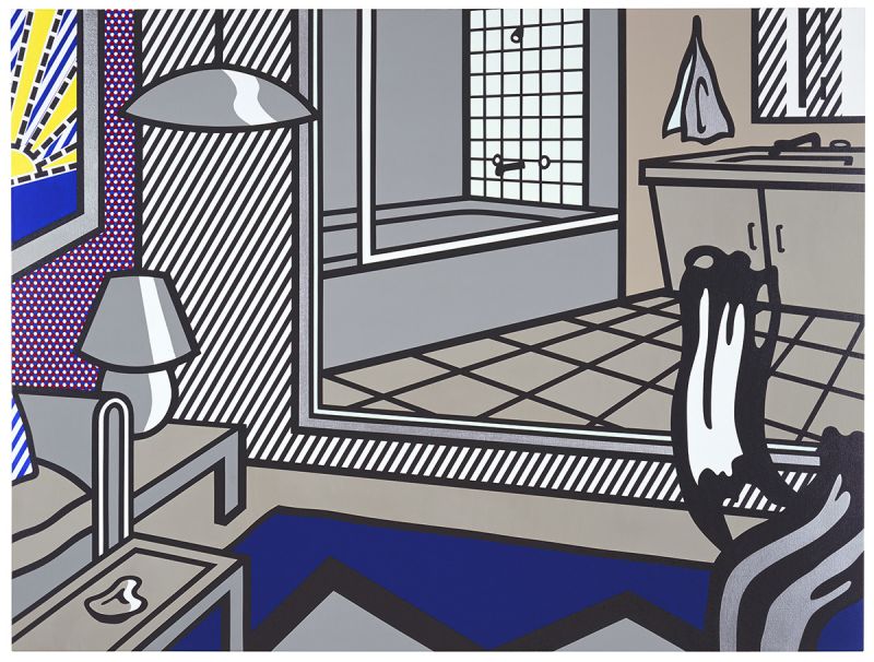 Artwork: Interior with Bathroom Painting, 1992 (RLCR 4118)