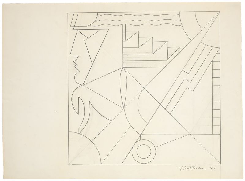 Artwork: Cover Image for Studio International Journal of Modern Art (Study), 1967 (RLCR 1310)