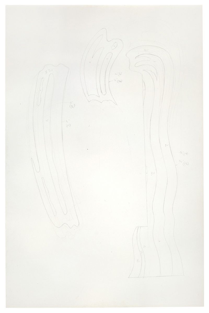 Artwork: Barcelona Head (Study), c. 1986 (RLCR 3477)
