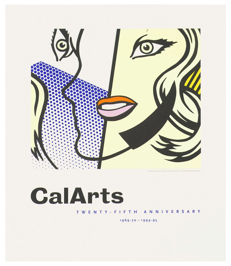 Artwork: Untitled Head Poster, 1995 (RLCR 4359)