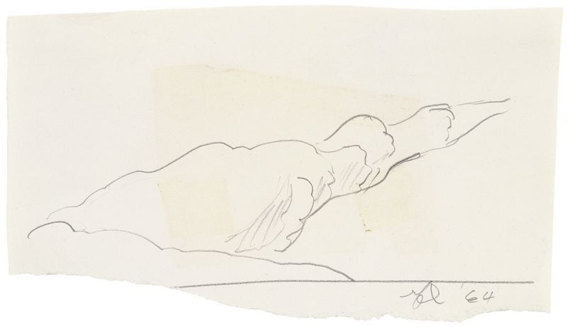 Artwork: Gullscape (Study), 1964 (RLCR 866)