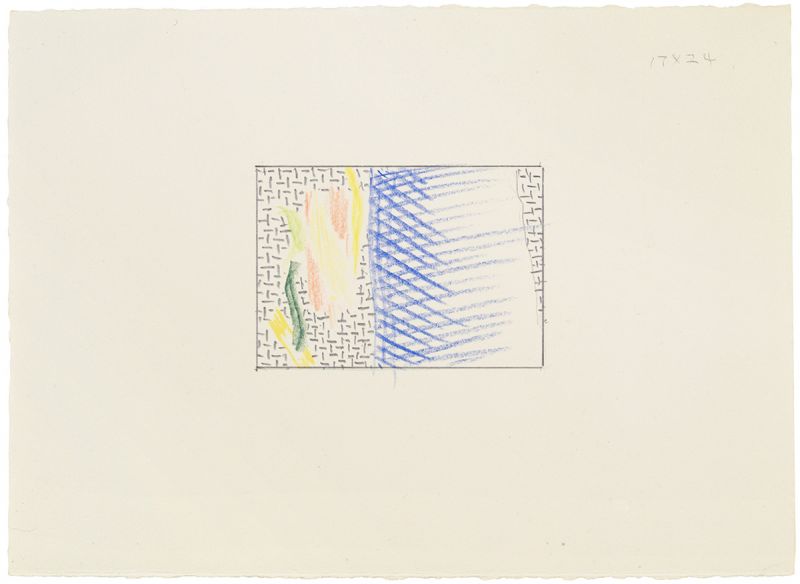 Artwork: Untitled Reflection (Study), 1989 (RLCR 3855)