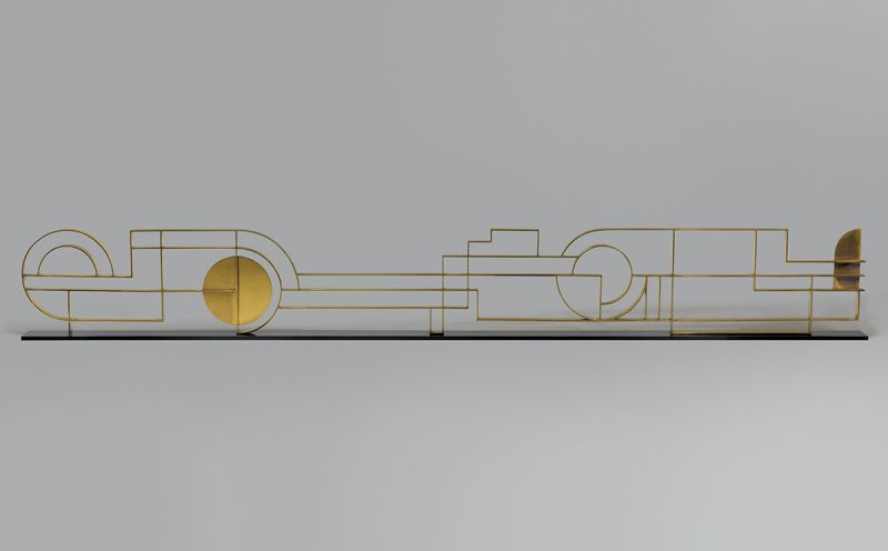 Artwork: Long Modern Sculpture (Maquette), 1969 (RLCR 1694)