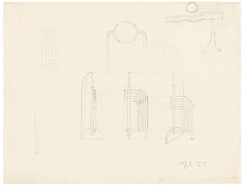 Artwork: Modern Sculpture (Study), 1967 (RLCR 1444)