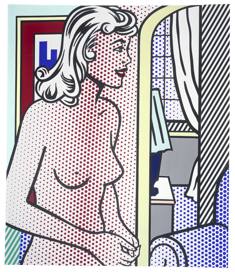 Artwork: Nude in Apartment (Study), 1996 (RLCR 4568)  Image of full board not available