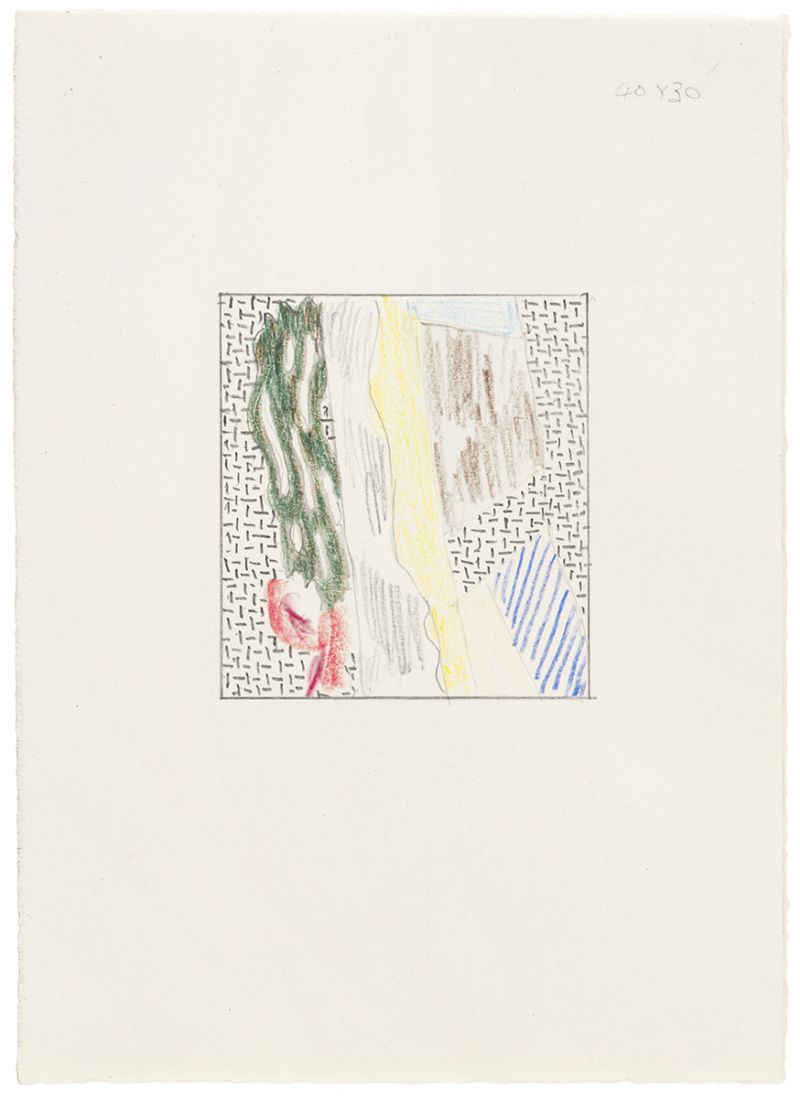 Artwork: Untitled Reflection (Study), 1989 (RLCR 3853)