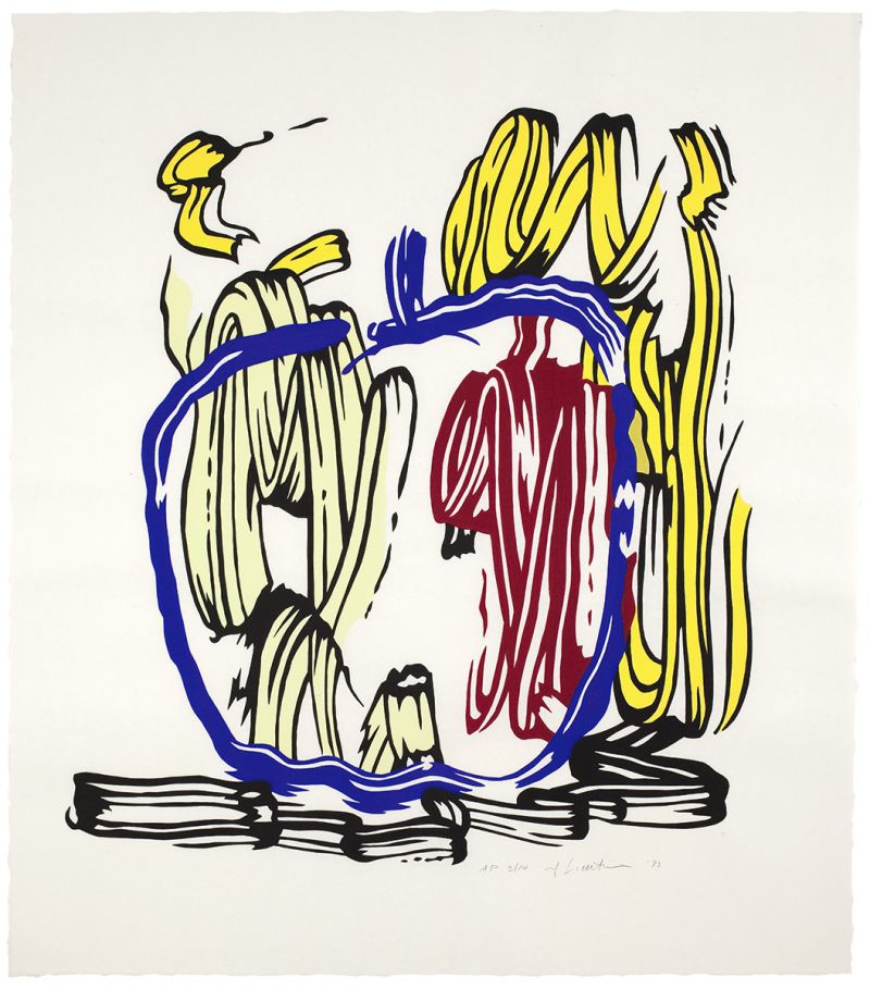 Artwork: Vertical Apple, 1982 (RLCR 3285)