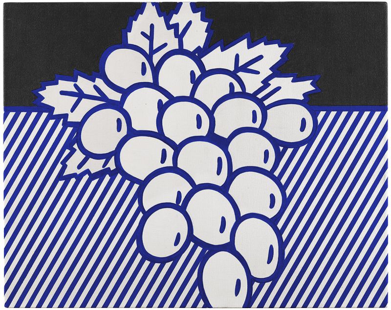 Artwork: Grapes, 1974 (RLCR 2290) Photo: Courtesy Sotheby's London