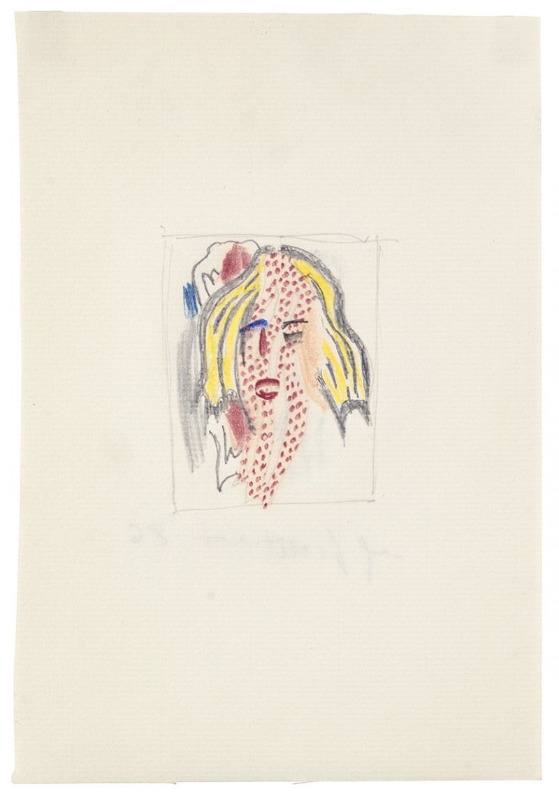 Artwork: Blonde (Study), 1986 (RLCR 3479)