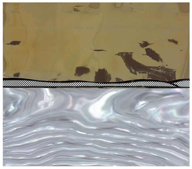 Artwork: Quiet Sea and Sky, 1965 (RLCR 1125)  Welded aluminum frame not pictured