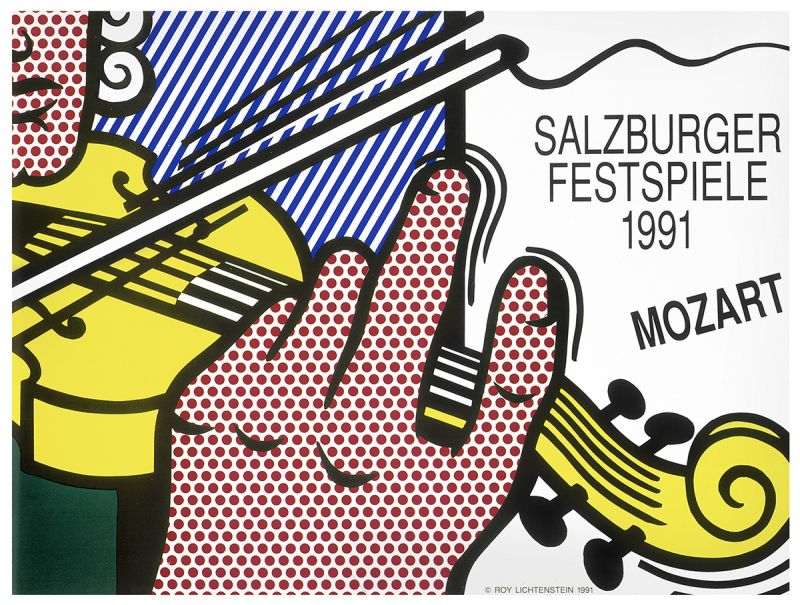 Artwork: Salzburger Festspiele Poster, 1991 (RLCR 4078)