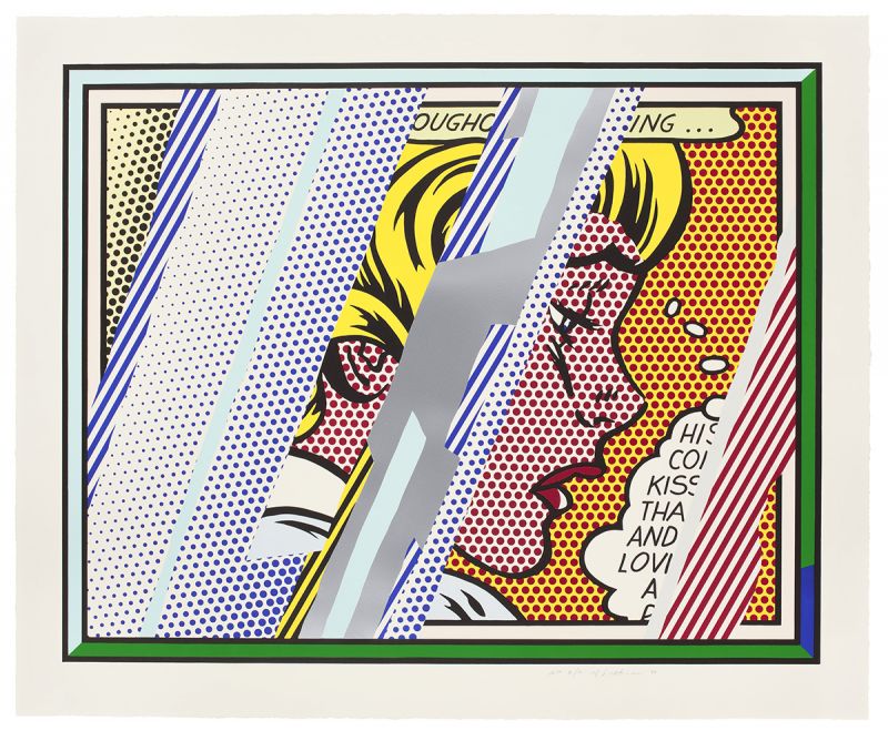 Artwork: Reflections on Girl, 1990 (RLCR 3937)