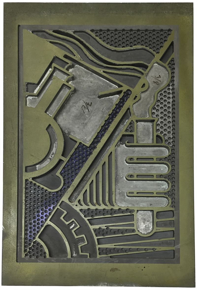 Artwork: Peace Through Chemistry Bronze (Trial), c. 1969 (RLCR 4816)