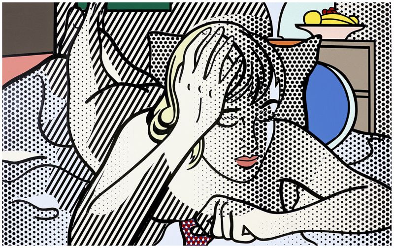 Artwork: Thinking Nude (Study), 1994 (RLCR 4321)  Image of full board not available